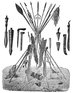 What tools did the Algonquins use?